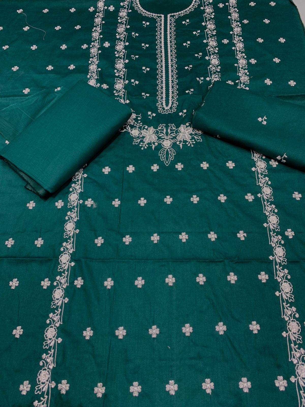 Embroidered - Lawn 2 Pcs   Unstitched Shirt and Trouser