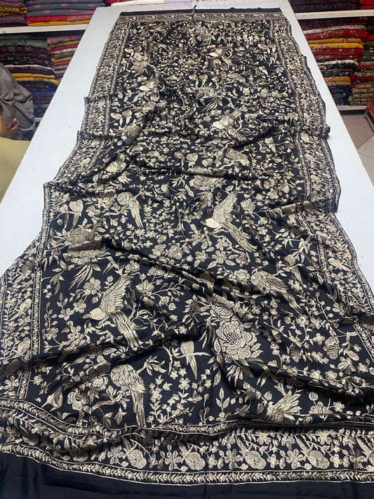 Bareeze Karandi Shawls               Heavy Embroidered