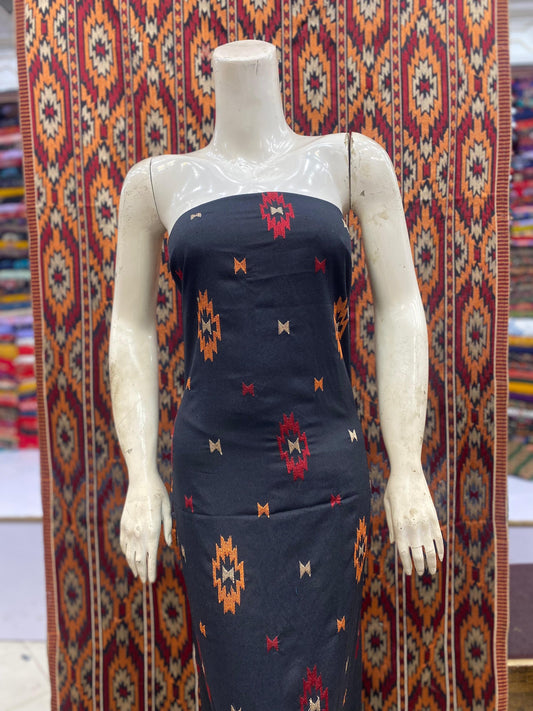 Bareeze - karandi 3Pc Embroidered Unstitched Outfit: winter wear Latest Fashion