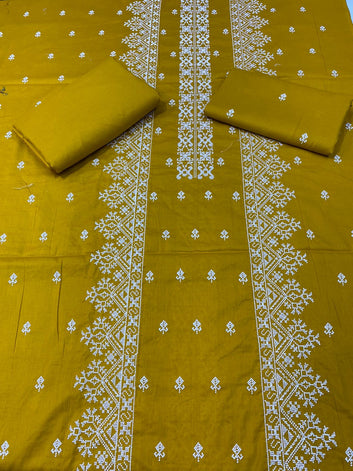 Bareeze - Lawn 2 Pcs        Embroidered Unstitched Shirt and Trouser