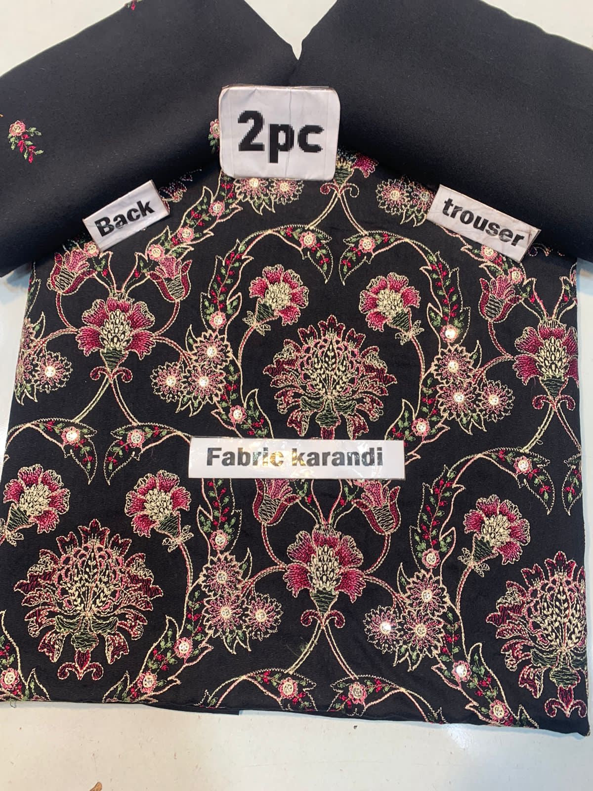 Bareeze - Karandi 2Pc      Premium Embroidered Unstitched Suit - Latest Fashion