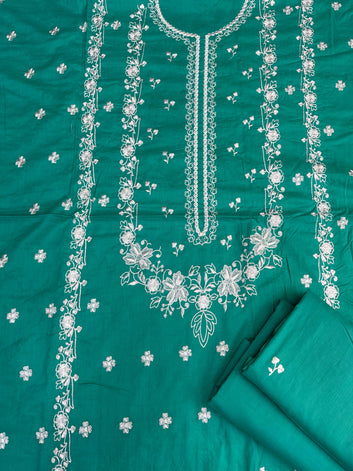 Embroidered - Lawn 2 Pcs   Unstitched Shirt and Trouser