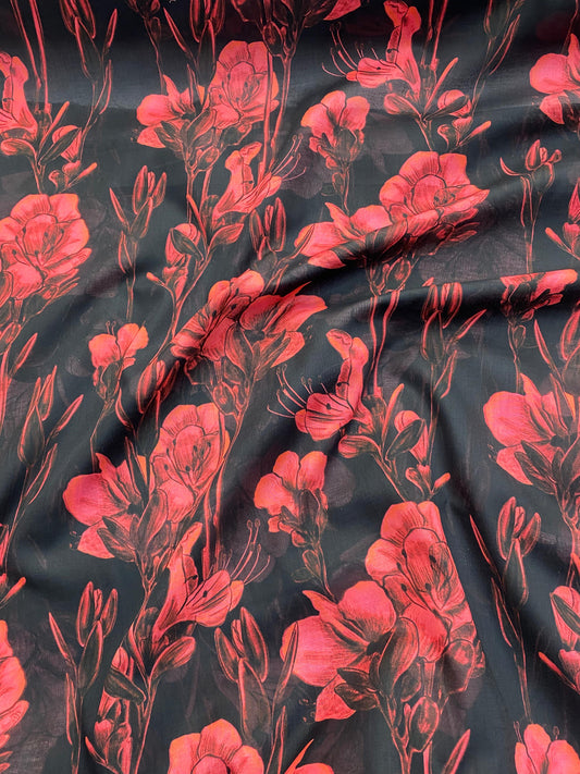 Digital Printed Lawn 2Pcs Unstitched Suits