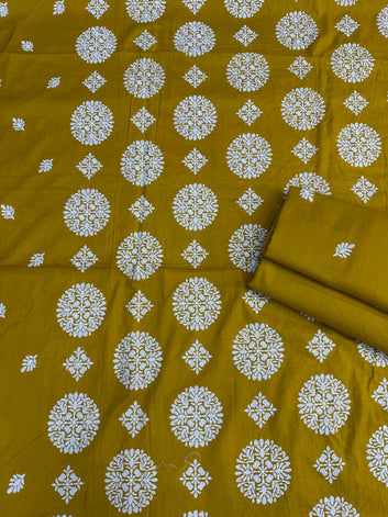 Bareeze Lawn 2 Pcs Embroidered Unstitched Suit - Summer Oufits.