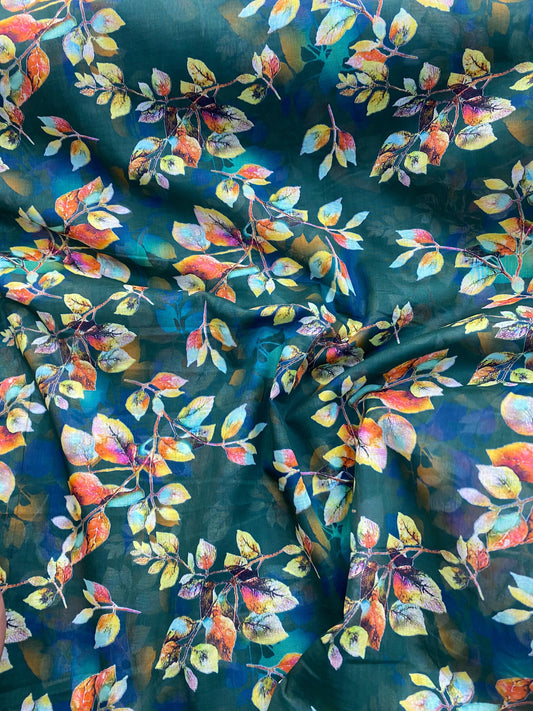 Digital Printed Lawn 2Pcs Unstitched Suits