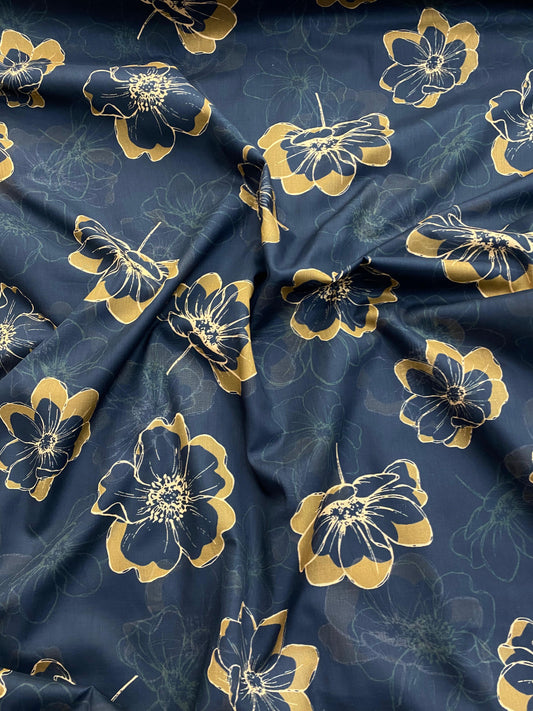 Digital Printed Lawn 2Pcs Unstitched Suits