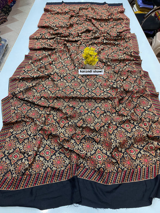 Bareeze Karandi Shawls               Heavy Viscous Embroidered