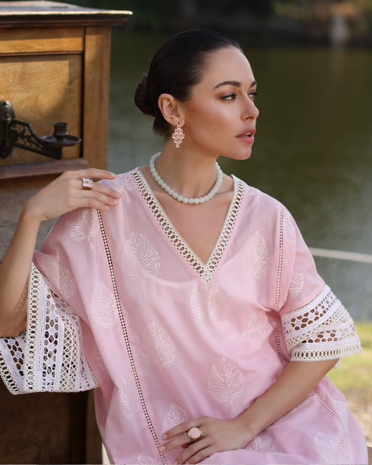 Embroidered - Lawn 2 Pcs   Unstitched Shirt and Trouser