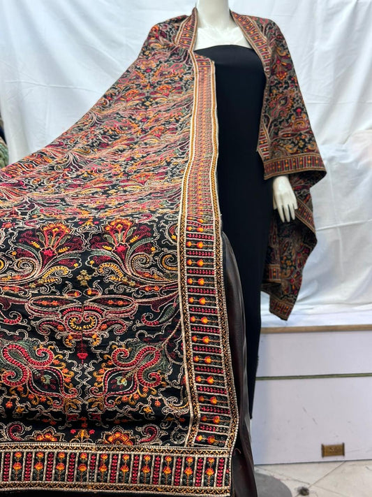 Bareeze Karandi Shawls               Heavy Viscous Embroidered