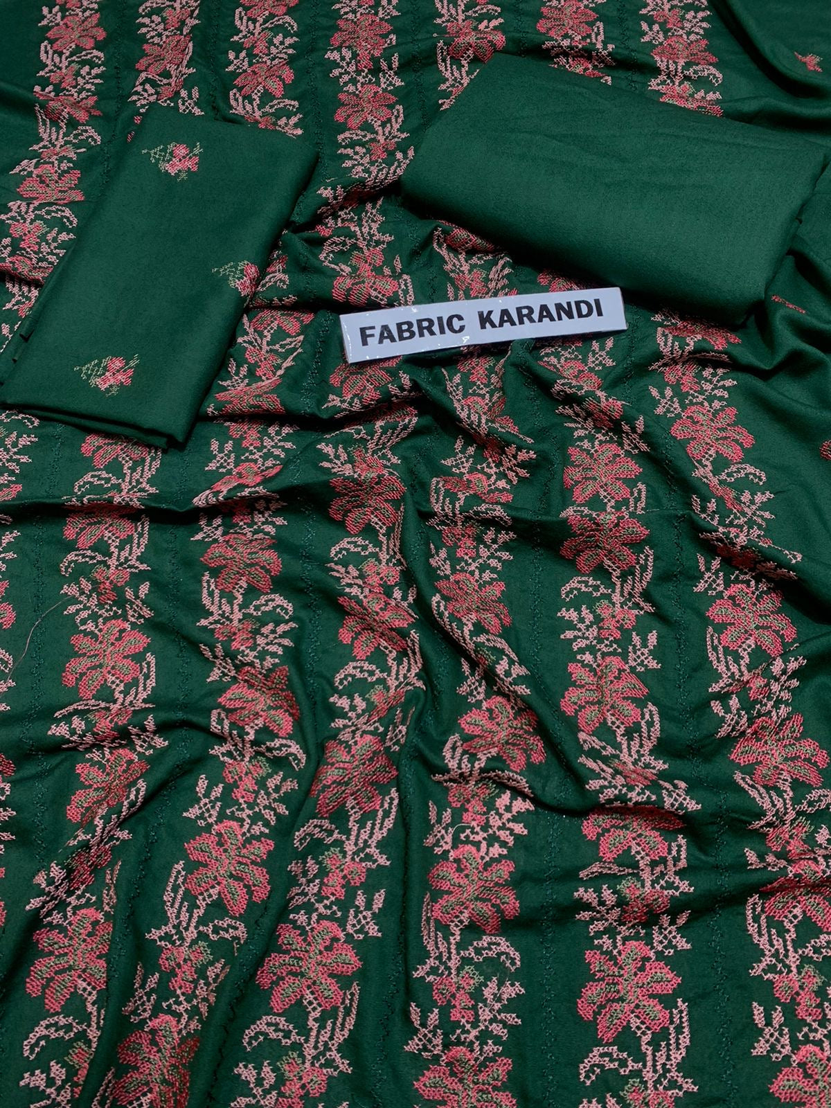 Bareeze - Karandi 2Pc      Premium Embroidered Unstitched Suit - Latest Fashion