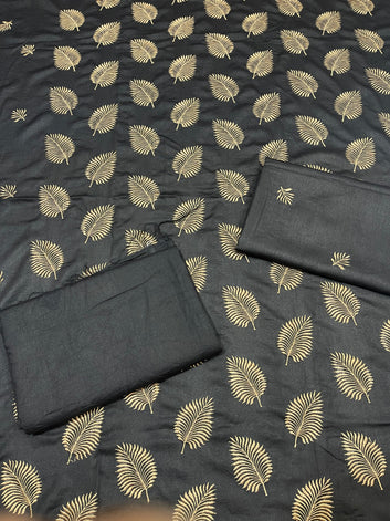 Bareeze - Karandi 2Pc Premium Embroidered Unstitched Suit