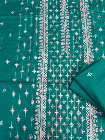 Bareeze Lawn 2 Pcs Embroidered Unstitched Suit - Summer Oufits.