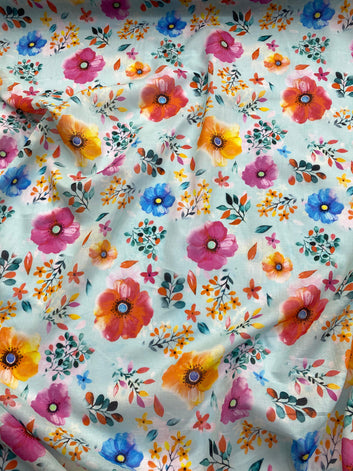 Digital Printed Lawn 2Pcs Unstitched Suits