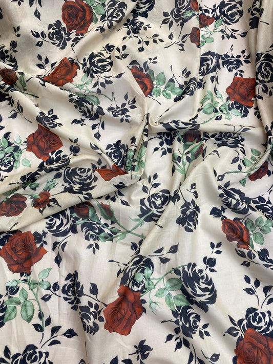 Digital Printed Lawn 2Pcs Unstitched Suits