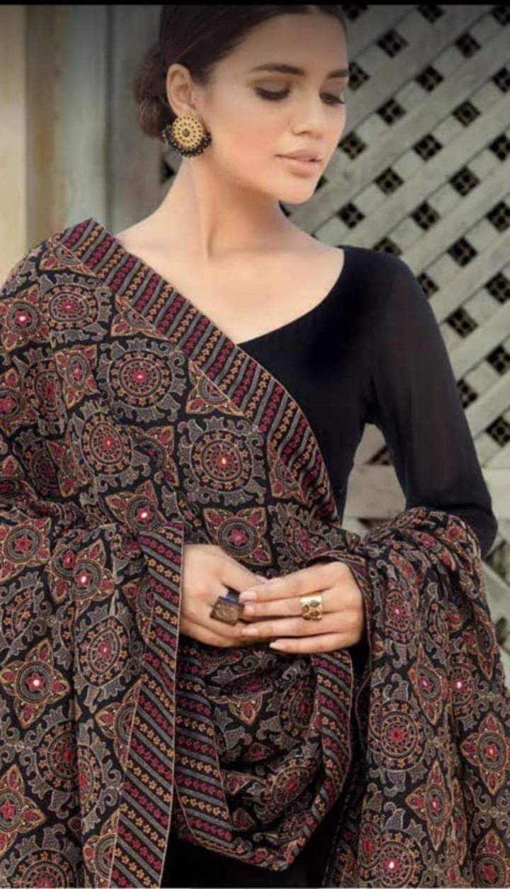 Bareeze Karandi Shawls           Heavy Viscous Embroidered      Winter Elegance