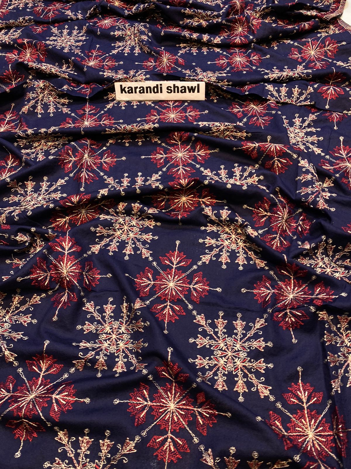 Bareeze Karandi Shawls               Heavy Viscous Embroidered