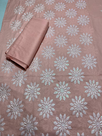 Embroidered - Lawn 2 Pcs   Unstitched Shirt and Trouser