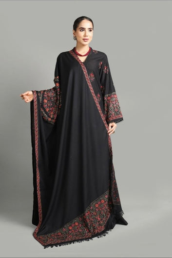 Bareeze - karandi 3Pc Embroidered Unstitched Outfit: winter Elegance - Latest Fashion