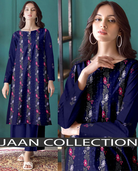 2PC LAWN EMBROIDERED BUNDLE