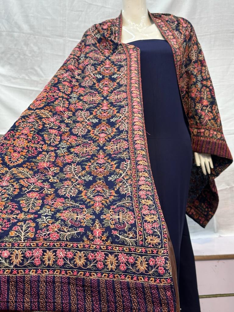 Bareeze Karandi Shawls Heavy Viscous Embroidered Winter Elegance