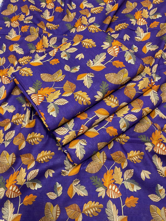 Khaddar - 2Pcs Printed Shirt And Trouser